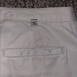 Calvin Klein Jeans high waisted tan